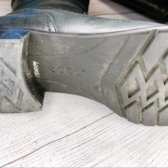 ECCO leather riding boots size 38 - Picture 8 of 10